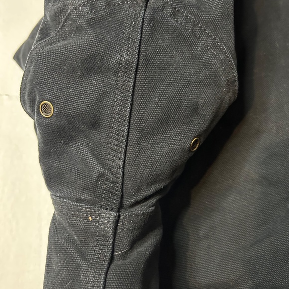 Dickies Men’s Big &Tall Size XL TL Black Coat Rigid Duck Hooded Heavyweight Work - Picture 8 of 12